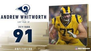 #91: Andrew Whitworth (OT, Rams) | Top 100 Players of 2019 | NFL