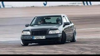 Building a supercharged W202 Mercedes drift car in 11minutes...