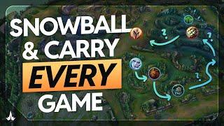 How to PROPERLY SNOWBALL and CARRY games! - Diamond 1 Coaching