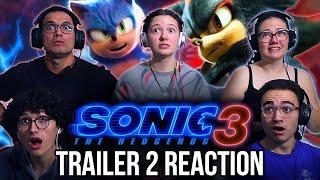 SONIC THE HEDGEHOG 3 TRAILER 2 REACTION! | Was that Crisis City?!