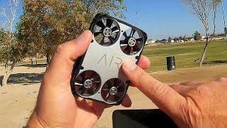 AirSelfie E03 (AS01) Selfie 1080p HD Camera Drone Flight Test Review