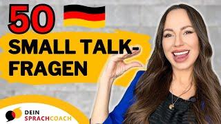 ️SMALL TALK für den Alltag und deine Deutschprüfung (Deutsch lernen | Learn German)