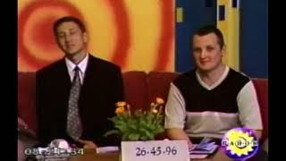 Алексей Нечаев и Андрей Белецкий в утренней программе на украинском телевидении в г. Херсон. 2005 г.