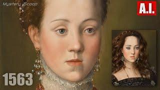 Archduchess Anna, Queen Of Spain c. 1563 | Brought To Life Using AI Technology