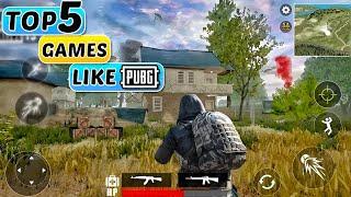 Top 5 Best Battle Royale Games For Android 2024 || Android Games Like PUBG And Free Fire