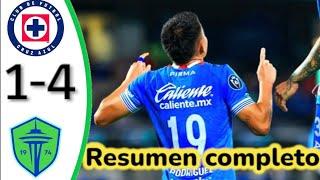 cruz azul VS Seattle Sounders Resumen Y Goles COMPLETO| Copa de Concacaf 2025-goles de cruz azul hoy