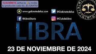 Horóscopo Diario - Libra - 23 de Noviembre de 2024.