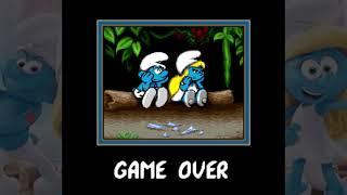 The Smurfs Travel The World - Game Over (SNES)