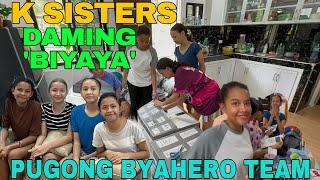 K SISTERS  ANG DAMING BIYAYANG NATANGGAP 