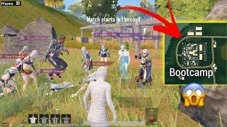 ALL PLAYERS CALLED ME BOOTCAMPREAL KING OF BOOTCAMP | Pubg Mobile