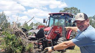 Tractor or BULL DOZER? Did I Break my new Tractor already?