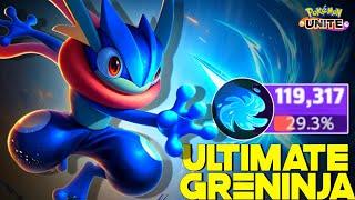 Shuriken Greninja becomes deadly with this emblem build  | Pokemon Unite