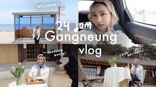 24 JAM Keliling Kota Hits di Korea bareng Aku Gangneung Trip Vlog!