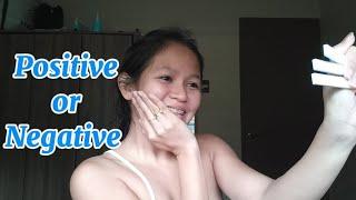 Baby number 2 ?  positive or negative? #dumaguete #filipina #philippines #baby