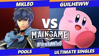 MainGame Fest Mini - MkLeo (Joker, Marth) Vs. Guilheww (Kirby) Smash Ultimate - SSBU