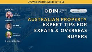 Webinar on Australian Property Tips for Expats in the US (ft. Josh Pugh & Rich Harvey)