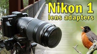 Mount Almost Any Lens on your Nikon 1 Camera with Fotodiox Nikon 1 Lens Adapters