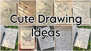 Very Cute Drawing Ideas | Aesthetic Drawings