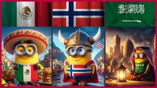 Minions in Different Countries 