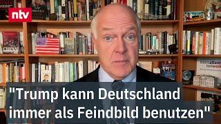 "Trump kann Deutschland immer als Feindbild benutzen" - Denison zu Wahleinmischung | ntv