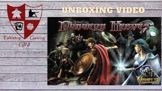 Dungeon Heroes Board Game Unboxing