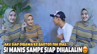 PRANK SHOLAWAT & NGAJI️CEWEK MANIS INI MELELEH BANGET ABANG GOMBALIN