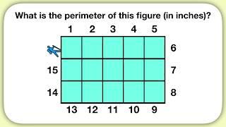 Perimeter with Unit Squares