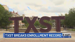 Texas State University enrolls over 40,000 students for 1st time in its 125-year history