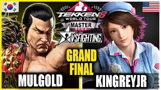 Tekken 8 GRAND FINAL - Mulgold (FENG) vs KingReyJR (ASUKA) - VSFighting XII TWT 2024