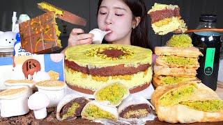 ASMR MUKBANG | 두바이 모음집  두바이,, 어디까지 먹어봤니? 픽스 두바이초콜렛, 두바이찹쌀떡, 두바이케이크, 두바이와플, 두바이크레페 먹방! Dubai Dessert