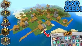 [GOD SEED] Minecraft 1.21 Bedrock & Pe | Minecraft Seeds 1.21 | Minecraft Seeds 2024 *crazy seeds*