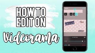 How to edit on Videorama | Tech Videos | Kayla's World