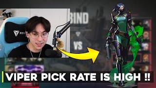 SEN Tenz Thoughts on Why Viper's Pick Rate is High in Pro Play