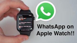 WhatsApp on Apple Watch (Free!!)