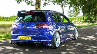 BEST OF VOLKSWAGEN Golf GTI/R Sounds 2023! Anti Lag, Launches, Crazy Moments Etc!