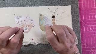 How to make A Slow Stitch Journal Cover