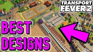 BEST Train Network Design Tips Early Game Transport Fever 2 (WAR Series)