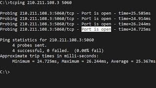 CMD : Check Port Open with only 1 command | NETVN