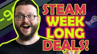 Steam Weeklong Deals! 20 Awesome Discounted games!