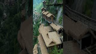 Você visitaria? The Cliff Lodge em Jiangxi, China #shorts