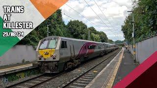 Trains at Killester 29/08/24