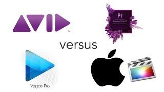 Avid vs Premiere vs Vegas vs Final Cut