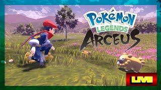 Playing more of Pokemon Legends: Arceus and chilling!
