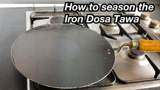 Simple and Natural Way of Seasoning New Iron Dosa Tawa | Iron Dosa Tawa Seasoning |