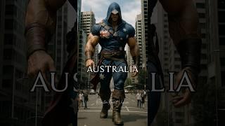 Countries As Assassin's Creed Giants #shorts #viralshorts