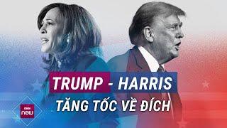 Ông Trump và bà Harris "tăng tốc về đích" ở chặng cuối cùng: Ai sẽ là người chiến thắng? | VTC Now