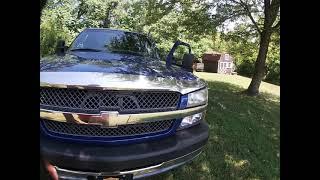 2004 chevrolet 2500hd 6.0 gas at 195,000 miles pulling mountains with a small trailer around 4000pds