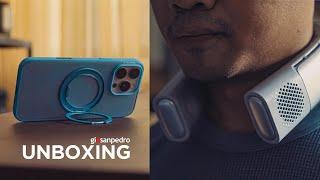 Aircon (AC) for Your Neck - Summer Tech Essentials for You & Your Phone | ASMR Unboxing