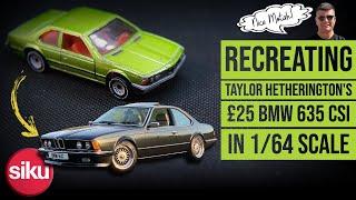 SIKU custom: Recreating Taylor Hetherington's BMW 635 CSi!