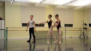 What ballet students do on a Friday night and why boys make better pas partners =)
